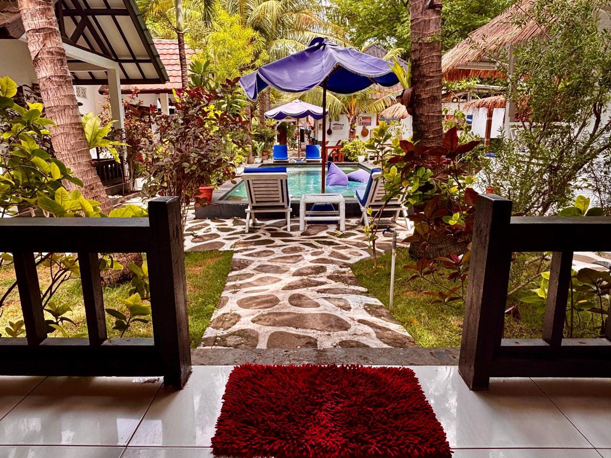Alibaba Bungalows Gili Islands Exterior photo